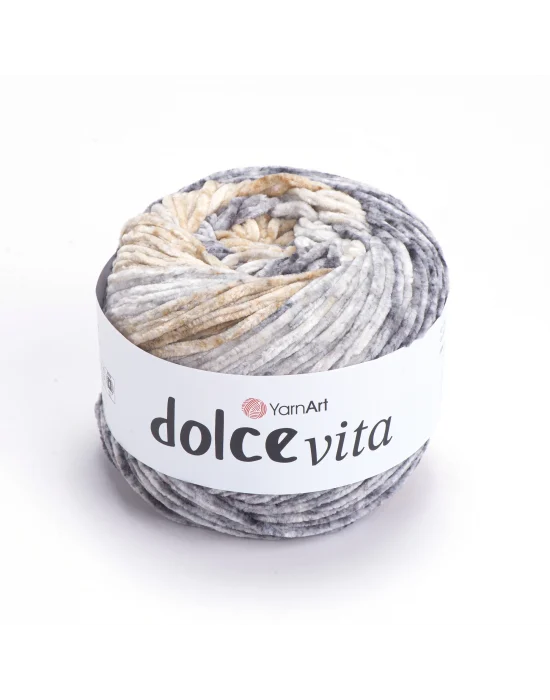YartArt Dolce Vita Ebruli El Örgü İpi 3412 150 gram 260 metre
