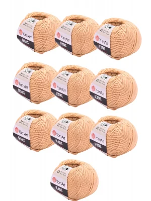 10 x Yarnart Jeans 07 10lu Paket Amigurimi Bebek Ipi Yarnart Jeans 10 Adet