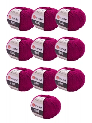 10 x Yarnart Jeans 91 10lu Paket Amigurimi Bebek Ipi Yarnart Jeans 10 Adet