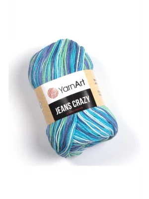 Jeans Crazy Ebruli El Örgü Ipi Ebruli-7204