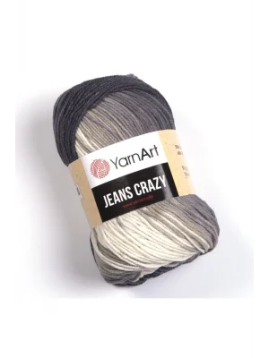 Jeans Crazy Ebruli El Örgü Ipi Ebruli 8204