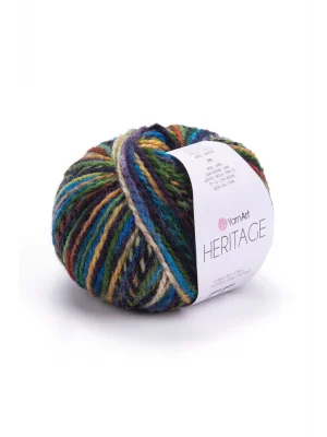 Herıtage - Ebruli El Örgü Ipi Ebruli-333