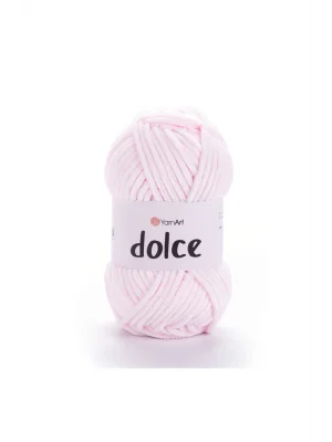 Dolce - Kadife El Örgü Ipi Toz Pembe-781