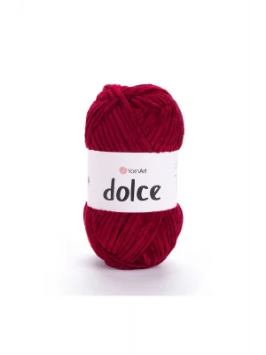 Dolce 752 Bordo Kadife El Örgü Ipi
