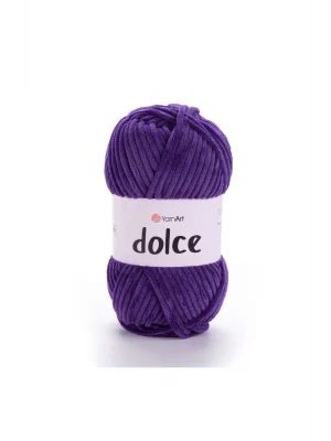 Dolce - Kadife El Örgü Ipi Mor-792
