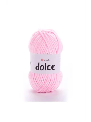 Dolce - Kadife El Örgü Ipi Pembe-796