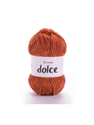 Dolce - Kadife El Örgü Ipi Kiremit-793