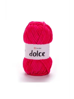 Dolce - Kadife El Örgü Ipi Fuşya 759