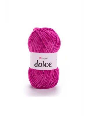 Dolce - Kadife El Örgü Ipi Pembe-794