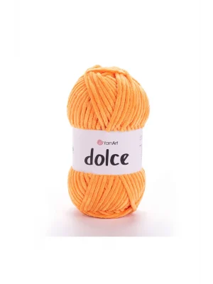 Dolce - Kadife El Örgü Ipi Turuncu-852