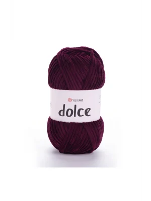Dolce - Kadife El Örgü Ipi Mürdüm-780
