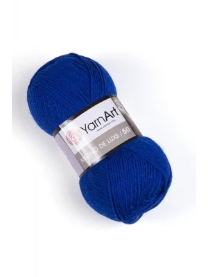 MERINO DE LUXE 50 - EL ÖRGÜ İPİ SAKS MAVİSİ-152