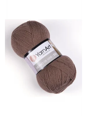 MERINO DE LUXE 50 - EL ÖRGÜ İPİ SÜTLÜ KAHVE-514