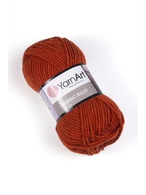 Merıno Bulky - El Örgü Ipi Turuncu-3027