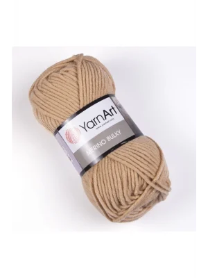 Merıno Bulky - El Örgü Ipi Bej-511