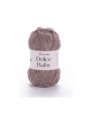 Dolce Baby - Kadife, Bebek El Örgü Ipi Sütlü Kahve-754