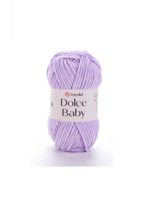 Dolce Baby - Kadife, Bebek El Örgü Ipi Lila-744