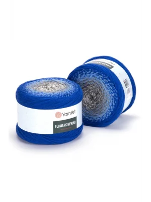 Flowers Merıno Ebruli El Örgü İpi Ebruli-534