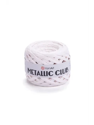 METALLIC CLUB - ÖRGÜ İPİ BEYAZ-8121