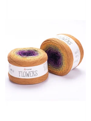 Flowers - Ebruli El Örgü İpi Ebruli-315