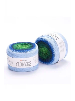 Flowers - Ebruli El Örgü Ipi Ebruli-306