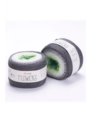 Flowers - Ebruli El Örgü İpi -291