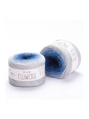 Flowers - Ebruli El Örgü Ipi Ebruli-271