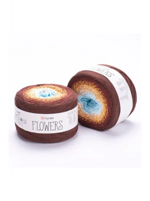 Flowers - Ebruli El Örgü İpi -296