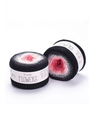 Flowers - Ebruli El Örgü İpi Ebruli-260