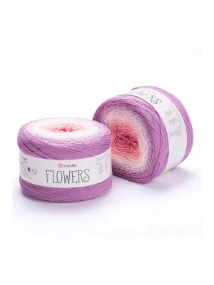 Flowers - Ebruli El Örgü Ipi Ebruli-305