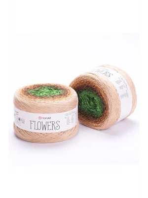 Flowers - Ebruli El Örgü İpi Ebruli-308