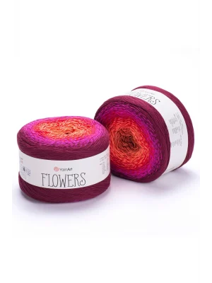 Flowers Ebruli El Örgü Ipi - 310