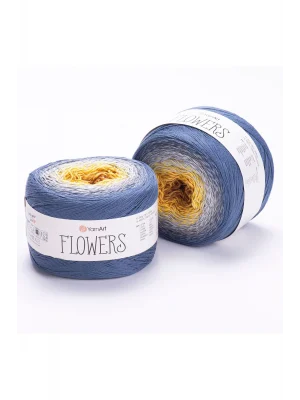 Flowers - Ebruli El Örgü Ipi Ebruli-316