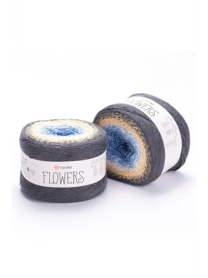 Flowers - Ebruli El Örgü Ipi Ebruli-287