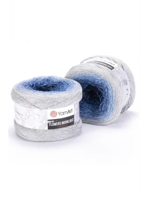 Flowers Moonlıght - Simli, Ebruli El Örgü Ebruli-3271