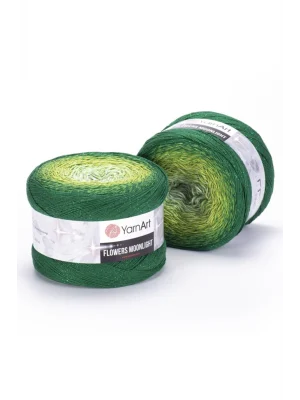 Flowers Moonlıght - Simli, Ebruli El Örgü Ebruli-3283