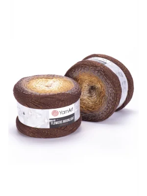 Flowers Moonlıght - Simli, Ebruli El Örgü Ebruli-3284