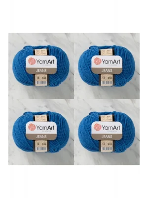 Jeans 16 4lü Paket Amigurimi Bebek Ipi