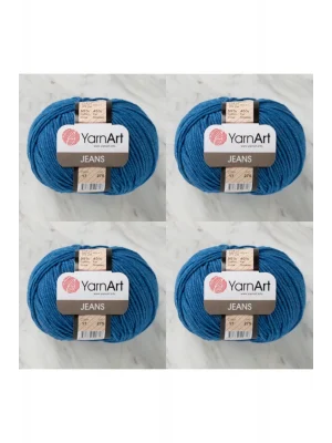 Jeans 17 4lü Paket Amigurimi Bebek Ipi