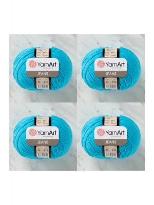 Jeans 33 4lü Paket Amigurimi Bebek Ipi