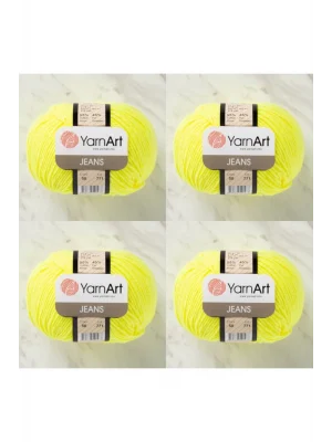 Jeans 58 4lü Paket Amigurimi Bebek Ipi