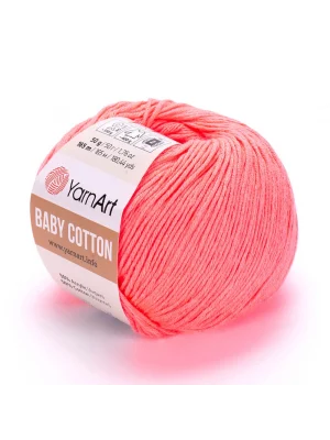 Baby Cotton - Bebek El Örgü Ipi Açık Somon-424
