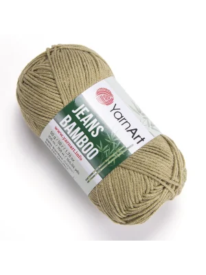 Yarn Art Jeans Bamboo El Örgü İpi,Haki-132