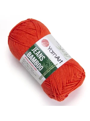 Yarn Art Jeans Bamboo El Örgü İpi,Nar Çiçeği-141