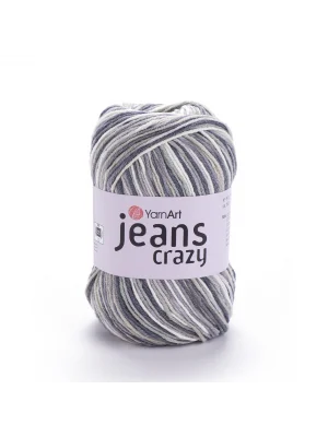 Yarn Art Jeans Crazy Ebruli El Örgü İpi Ebruli 7209
