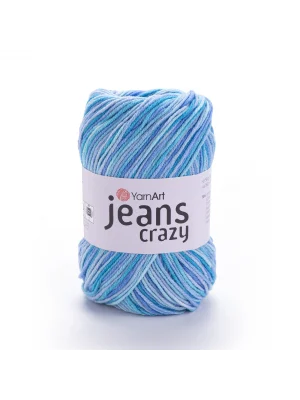 Yarn Art Jeans Crazy Ebruli El Örgü İpi Ebruli 8212