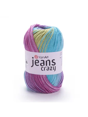Yarn Art Jeans Crazy Ebruli El Örgü İpi Ebruli 8211