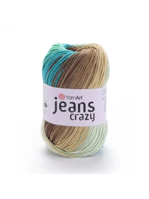 Yarn Art Jeans Crazy Ebruli El Örgü İpi Ebruli 8216
