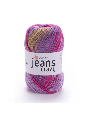 Yarn Art Jeans Crazy Ebruli El Örgü İpi Ebruli 8217