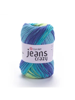 Yarn Art Jeans Crazy Ebruli El Örgü İpi Ebruli 8218
